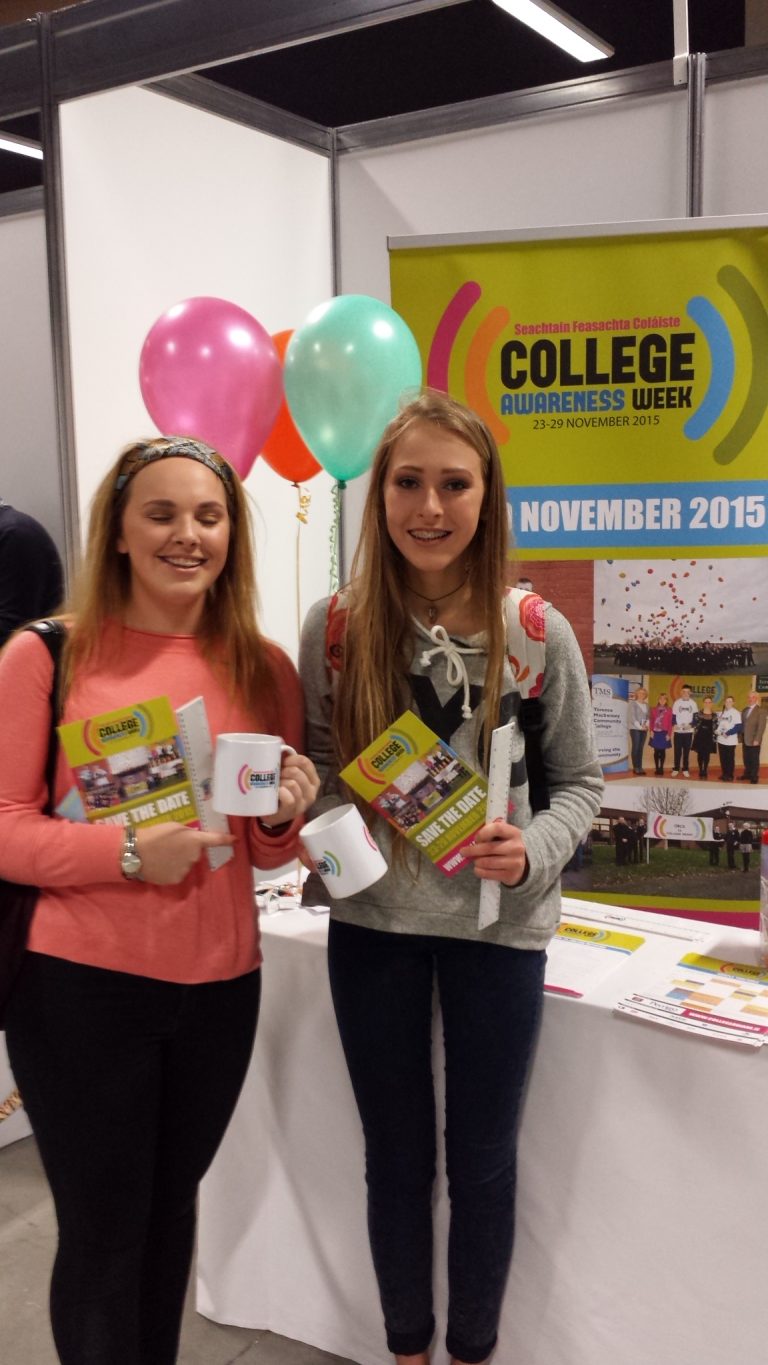 College Awareness Week exhibiting at the Young Social Innovators Showcase today